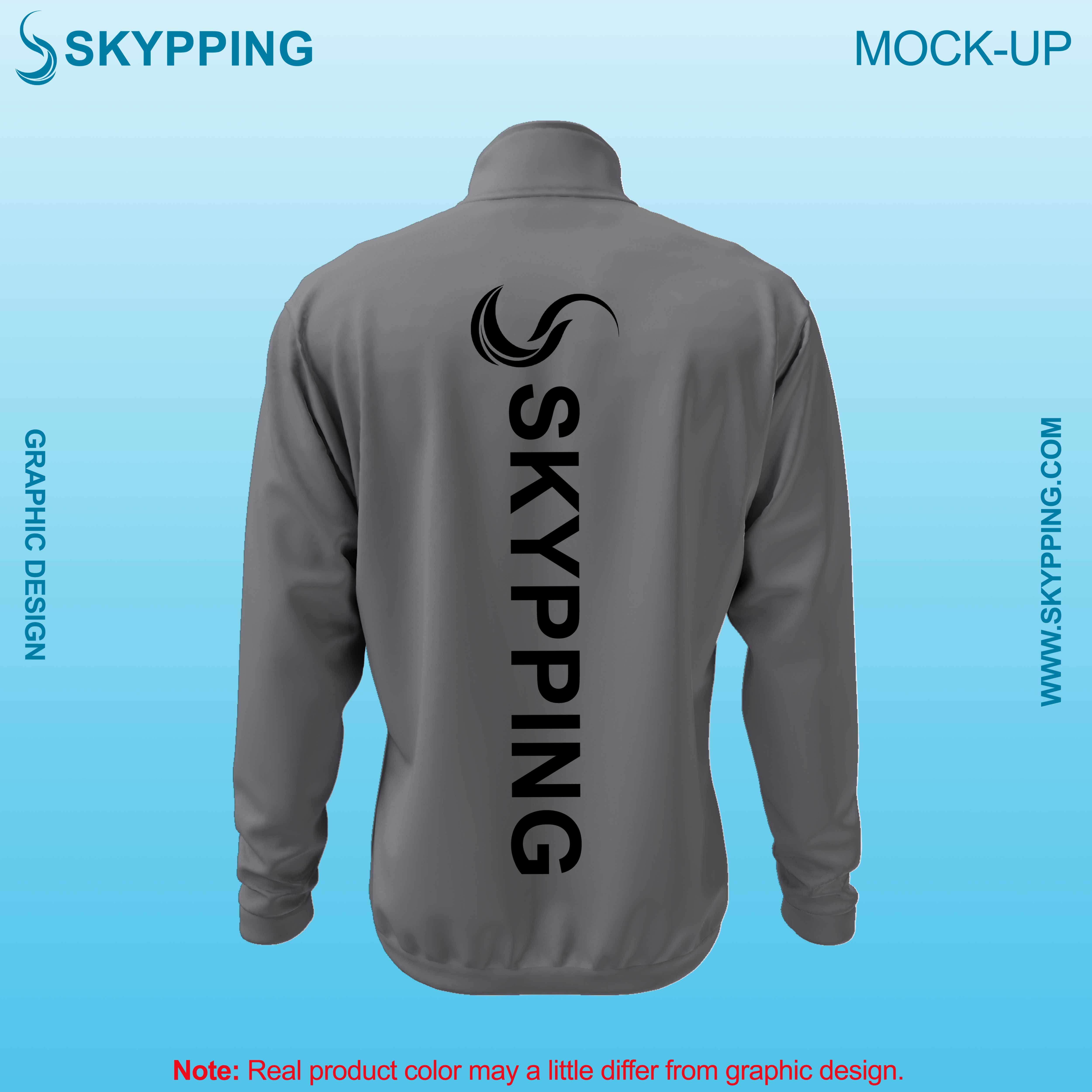 Toddle neck set-in style sleeve with quarter zip sweatshirt for men